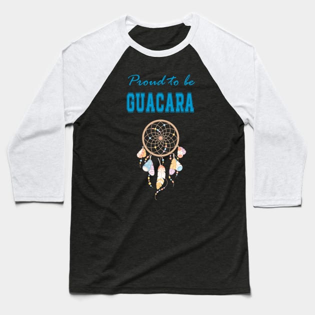 Native American Guaycura Dreamcatcher 50 Baseball T-Shirt by Jeremy Allan Robinson